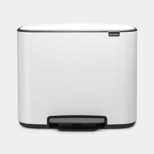 BRABANTIA FATA BO PEDAL BIN 3X11L HVÍT