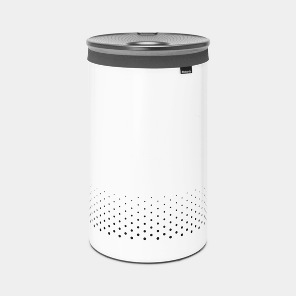 BRABANTIA TAUFATA LAUNDRY BIN 60L HVÍT